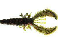 Gummifische Westin CreCraw Slim 7.5cm 3g - Black/Chartreuse
