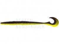Gummiköder Westin Swimming Worm 13cm 5g - Black/Chartreuse