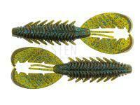 Gummifische X-Zone Adrenaline Craw 4.25" 11cm - Green Pumpkin Blue Flake