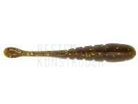 Gummifische X Zone Lures Pro Series Slammer 4" 10cm - Green Pumpkin Purple Gold Flake
