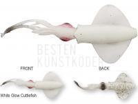 Meeresköder Savage Gear Swim Squid LRF 5cm 0.8g 5pcs - White Glow Cuttlefish