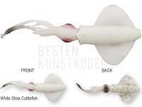 Meeresköder Savage Gear Swim Squid LRF 5cm 0.8g 5pcs - White Glow Cuttlefish