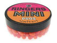 Ringers Chocolate Orange Duos Wafters Mini 8x5mm - Orange and Pink