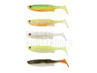 Gummifische Savage Gear Fat Minnow T-Tail 10.5cm 11g 5pcs - Darkwater Mix