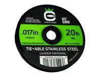 Cortland Tie-able Stainless Steel Leader Material Green 15ft | 4.5m 35lb .021in