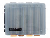 Kunstköderbox Savage Gear Lurebox 2 Sided Smoke Short | 20.5 x 17 x 4.8cm