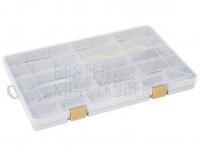 Kunstköderbox Westin W3 Tackle Box Grey/Clear - 35.5x22.5x3.5 cm