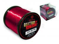 Monofile Quantum Quattron Salsa Transparent Red 2131m 0.35mm 10.50kg / 23.10lbs