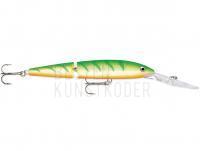 Wobbler Rapala Jointed Deep Husky Jerk 12cm - Green Tiger UV