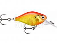 Wobbler Rapala X-Light Crank Mid Runner 3.5cm - Gold Fluorescent Red