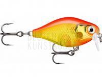 Wobbler Rapala X-Light Crank Shallow Runner 3.5cm - Gold Fluorescent Red