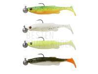 Köder set Savage Gear Fat Minnow T-Tail RTF 7.5cm 5g + 7.5g #1/0 - Darkwater mix