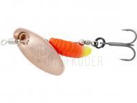 Köder Savage Gear Grub Spinners #0 2.2g - Copper Red Yellow