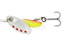 Köder Savage Gear Grub Spinners #1 3.8g - Silver Red Yellow