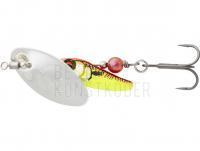 Köder Savage Gear Sticklebait Spinner #1 4.5g - Silver Red Yellow