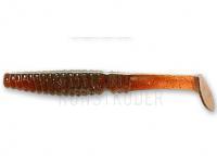 Gummiköder Crazy Fish Scalp Minnow 100mm - 10 Motor Oil | Garlic