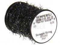 Semperfli Straggle String Micro Chenille 6m / 6.5 yards (approx) - SF0050 Black