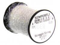 Semperfli Straggle String Micro Chenille 6m / 6.5 yards (approx) - SF1000 White