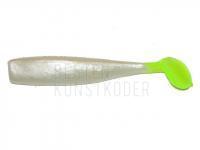 Gummifische Lunker City Shaker 3,25" - Albino Chartreuse Tail