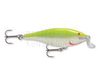 Wobbler Rapala Shallow Shad Rap 9cm - Silver Fluorescent Chartreuse