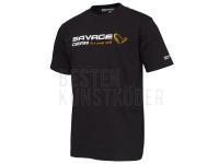 Savage Gear Signature Logo T-Shirt Black Ink - XL