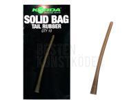Solidz Tail Rubber Green 10 per pack