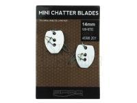 Spro Trout Master Mini Chatter Blades 14mm - White