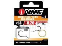 Leader VMC Fluorocarbon Method Feeder Bait Band Rig 7016 | 15cm | 8pcs | #10 | 0.25mm