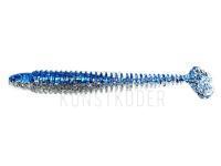 Gummifische Lunker City Swimmin Ribster  4 - #025 Blue Ice