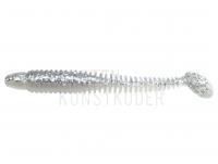 Gummifische Lunker City Swimmin Ribster  4 - #132 Ice Shad