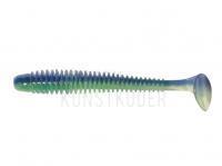 Gummifische Keitech Swing Impact 4 inch | 102mm - LT Blue Chartreuse