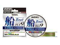 Geflochtene Schnur Varivas Max Power PE X9 Range Master Boat 200m #1.0 max. 23lb