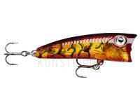 Oberflächenköder Rapala Ultra Light Pop 4cm - Glass Amber Tiger UV