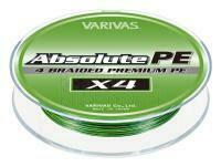 Geflochtene Schnur Varivas Absolute PE X4 150m #0.3 7lb