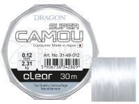 Monofile Dragon Super Camou Clear 30m 0.20mm