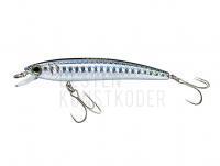 Wobbler Yo-zuri Pins Minnow Sinking 50S | 5cm 2.5g - Silver Black (F1164-BL)