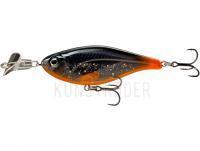 Wobbler Headbanger Cranky Shad 101mm 33g Slow sink - Black/Orange