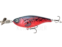 Wobbler Headbanger Cranky Shad 76mm 16g Slow sink - Red/Black