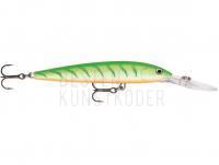 Wobbler Rapala Down Deep Husky Jerk 10cm - Green Tiger UV