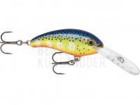 Wobbler Rapala Shad Dancer 5cm - Hot Steel