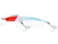 Wobbler Yo-zuri Crystal 3D Minnow Sinking 90mm 10g | 3-1/2 inch 3/8 oz - Red Head (F1148-C5)