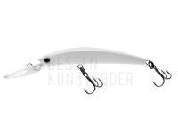 Wobbler Yo-zuri Crystal Minnow Deep Diver Walleye 110mm 16g | 4-3/8 inch 9/16 oz - White (R1206-W)