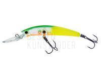 Wobbler Yo-zuri Crystal Minnow Deep Diver Walleye 90mm 9.5g | 3-1/2 inch 3/8 oz - Banana Peel (R1205-BTCL)