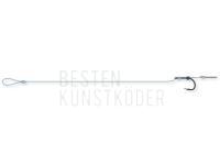 Leader DAM Detek Method Spike Rigs 10cm | #10 | 0.25mm