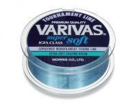 Monofile Schnüre Varivas Super Soft Nylon Clear Blue 91m 100yds 5lb #1.2 0.185mm