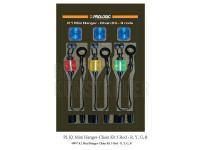 Prologic K1 Mini Hanger Chain Kit 3 Rod RED/YELLOW/GREEN/BLUE