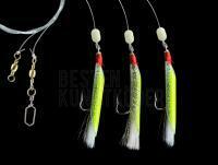 Dega Mackerel-Rig 3 Arms - Yellow-Glitter