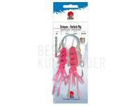 Dega UV Octopus-leader (Bait-length 12cm) - Pink