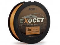 Karpfen Angelschnüre Fox Exocet Distance Casting Monofilament Fluoro Orange 1000m 0.30mm 14lb / 6.5kg