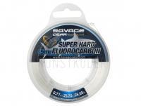 Fluorocarbon Schnüre Savage Gear Super Hard Fluorocarbon Clear 45m 0.77mm 25.70kg 56.65lb